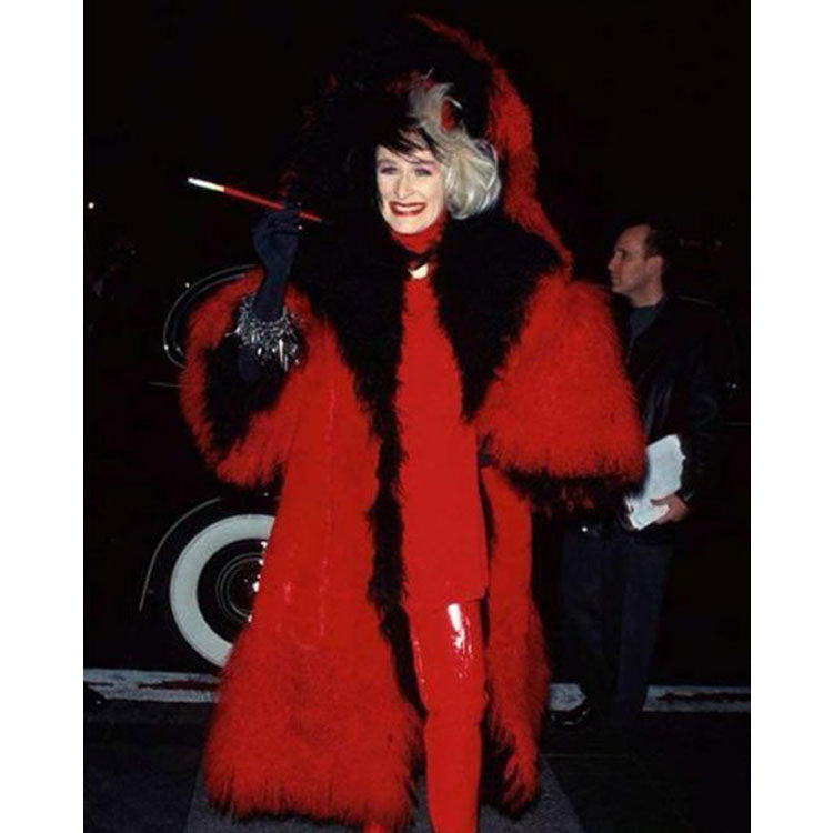 cruella red dress 101 Dalmatians Cruella Devil Fur Coat cruella red dress 101 Dalmatians Cruella Devil Fur Coat