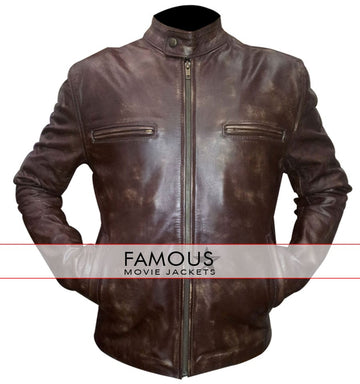 Mark Wahlberg Contraband Leather Jacket