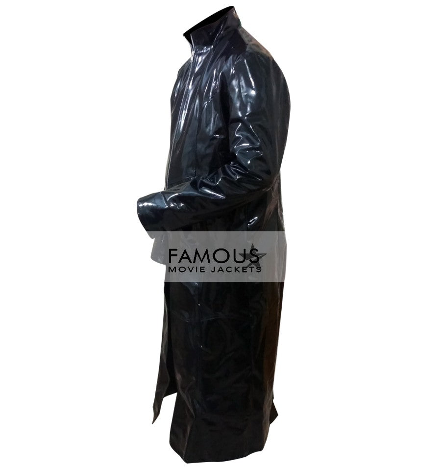 Matrix Reloaded Trinity Leather Coat