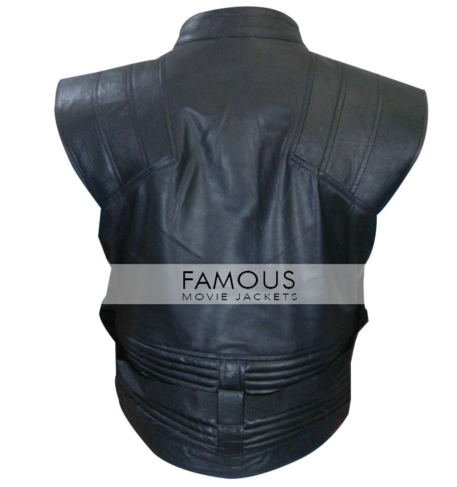 Avengers Jeremy Renner Hawkeye Leather Vest