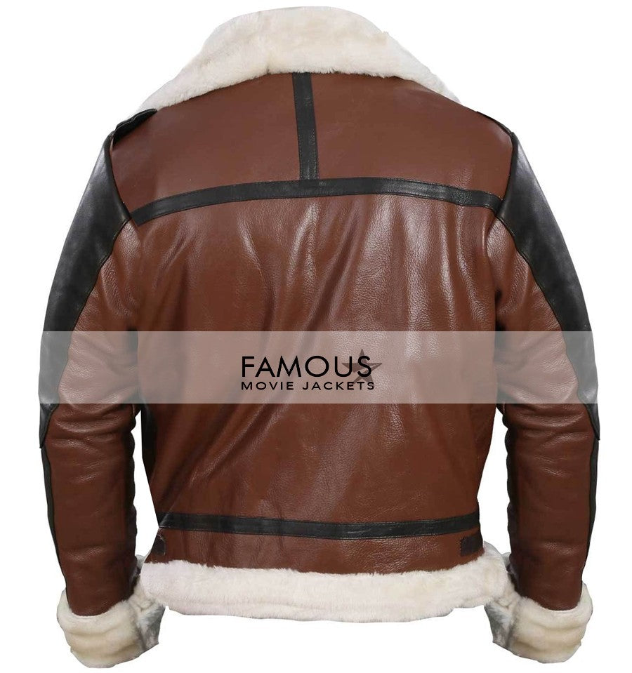 Men's Classy B3 Bomber Leather Jacket