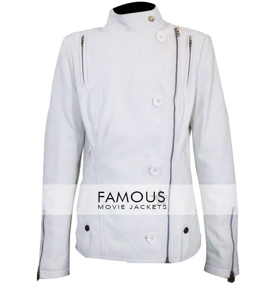 Get Smart Anne Hathaway White Jacket