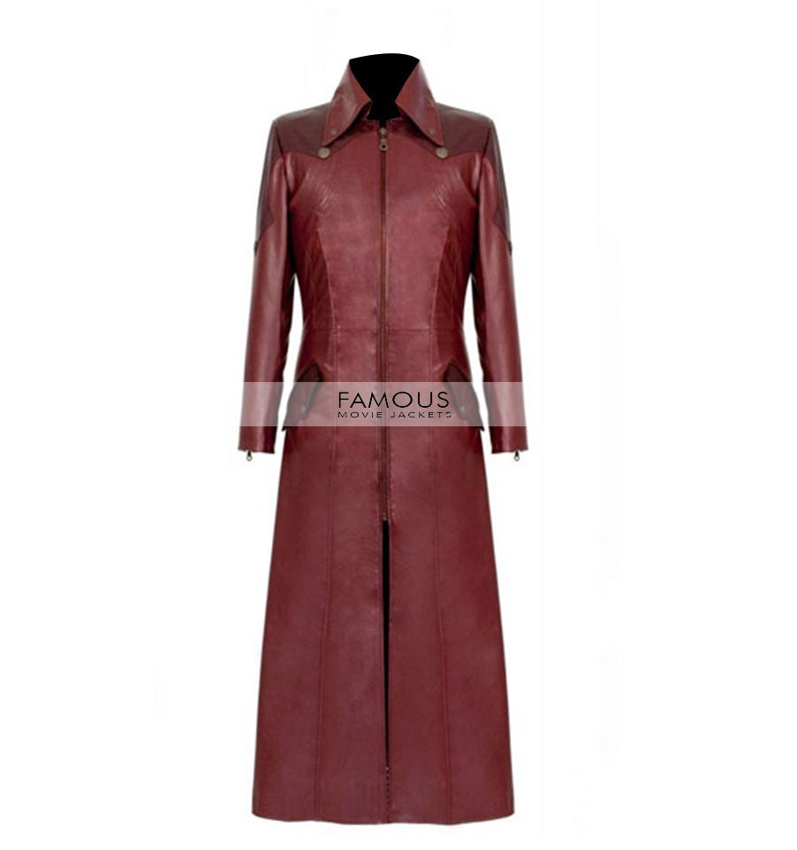 Women Devil May Cry Cosplay Trench Leather Coat
