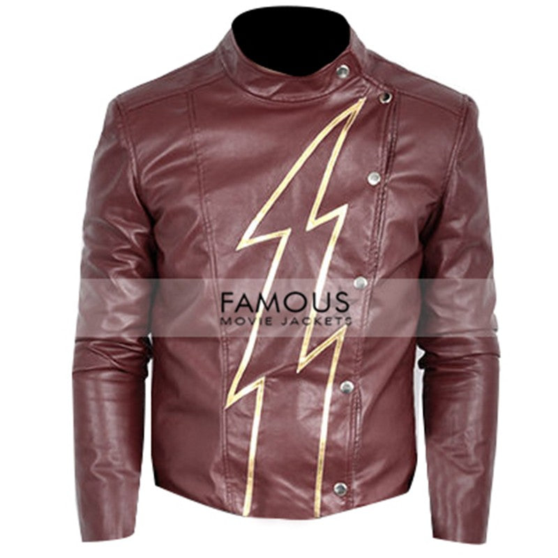 The Flash Season 2 Jay Garrick Cosplay Costume Jacket