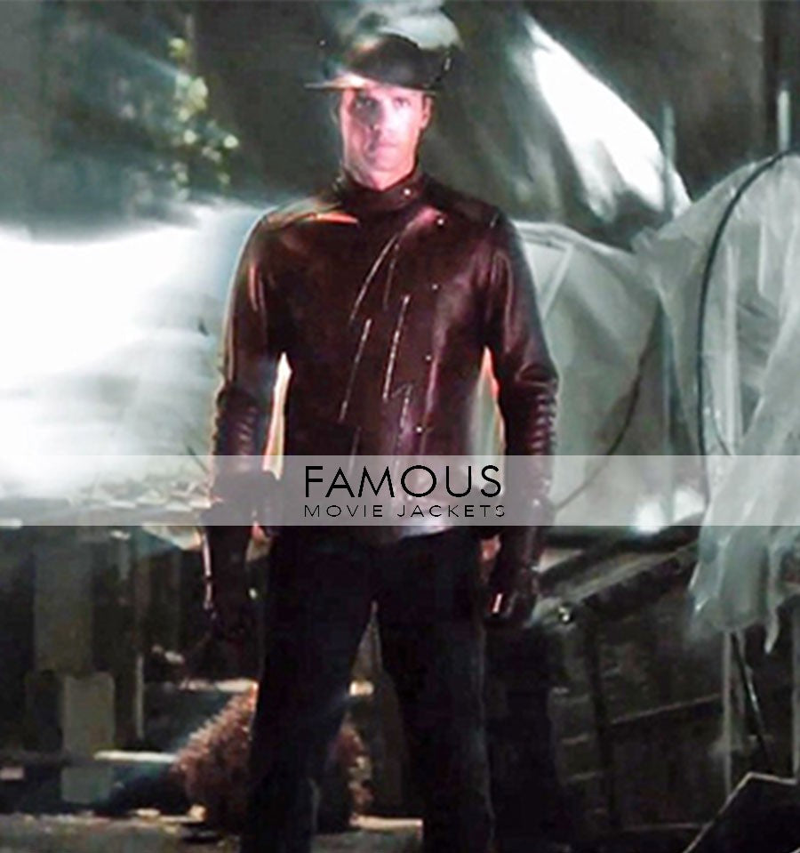 The Flash Season 2 Jay Garrick Cosplay Costume Jacket