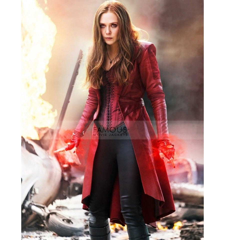 Civil War Scarlet Witch Coat