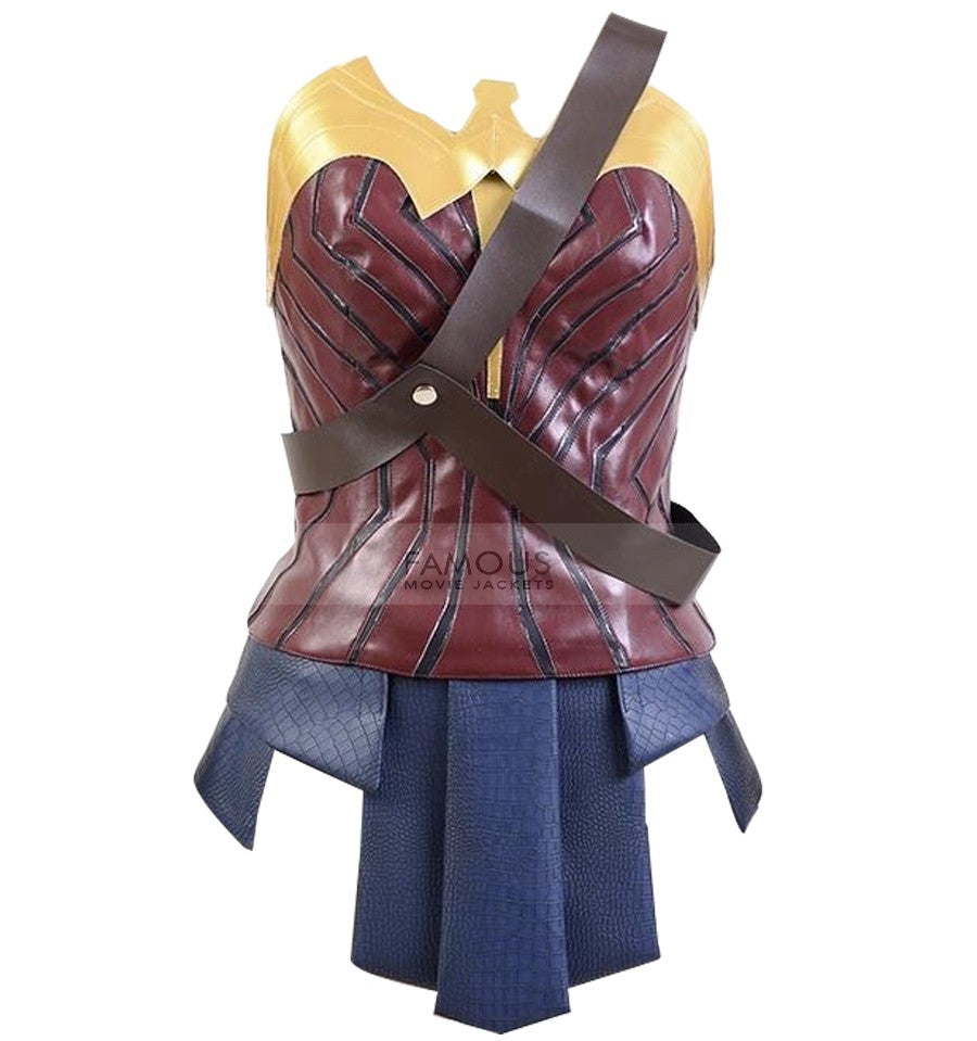 Wonder Woman Gal Gadot Leather Costume Wonder Woman Gal Gadot Leather Costume