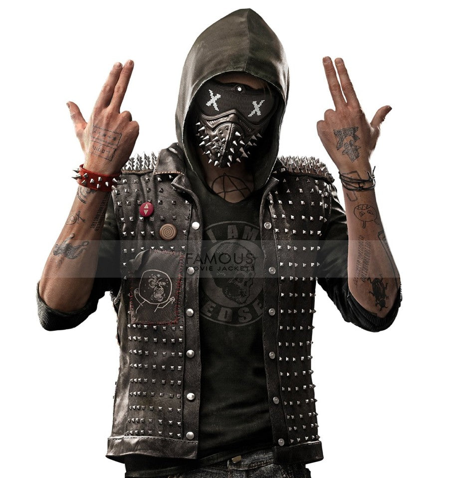 Watch Dogs 2 Wrench Dedsec Leather Vest