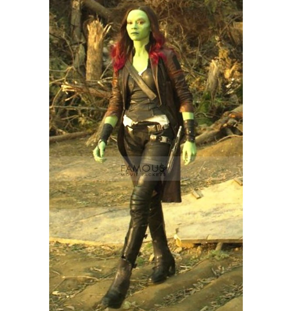 Gamora Movie Costume 1091x1024 Guardians of the Galaxy Gamora Costume Coat