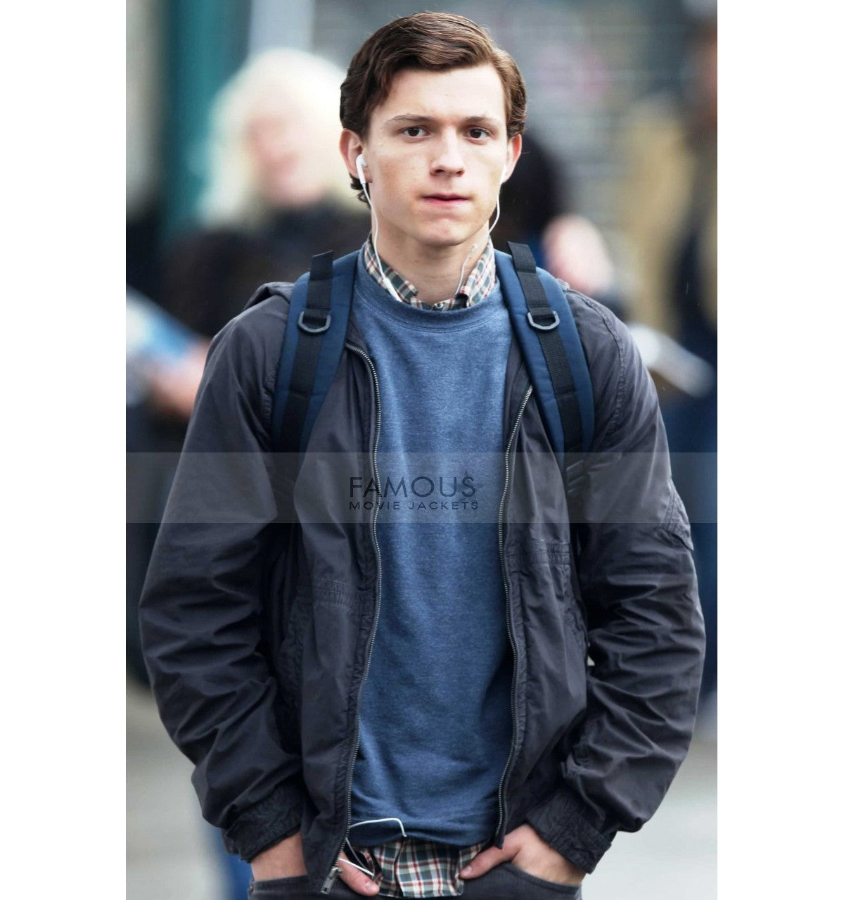 Tom Holland Spiderman jacket