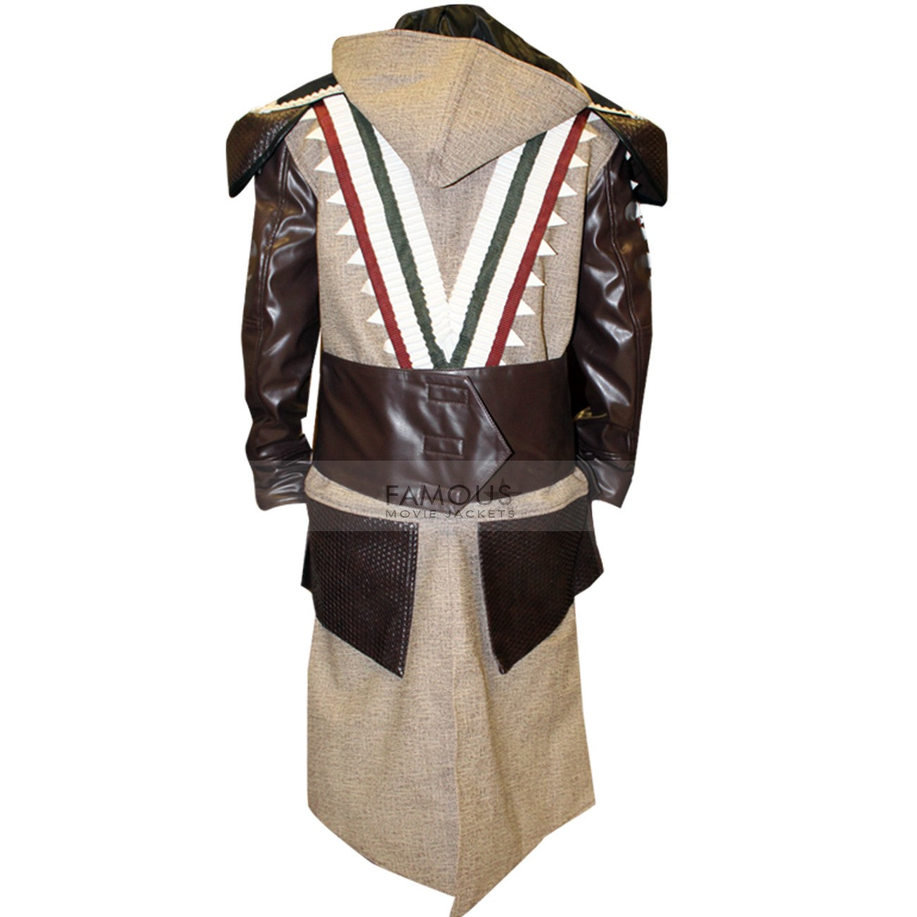 Assassin's Creed Michael Fassbender Aguilar Leather Coat