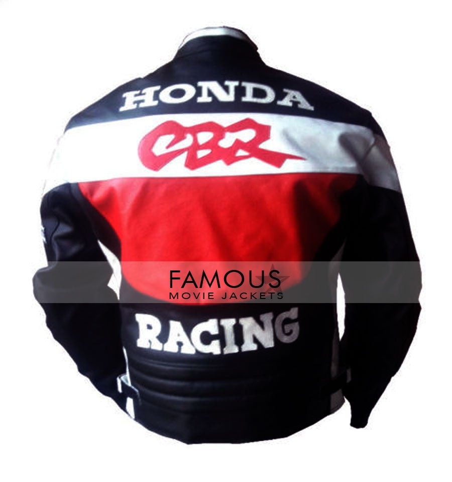 Honda CBR Red/Black Motorcycle Jacket