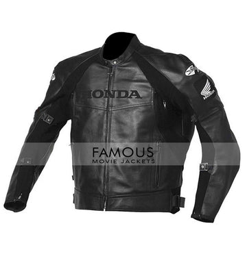 Joe Rocket Honda Superhawk Black Biker Jacket