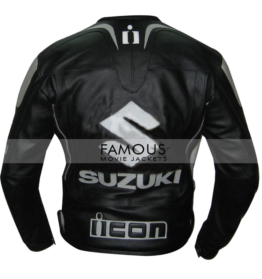 Suzuki Motul Icon Motorcycle Leather Jacket