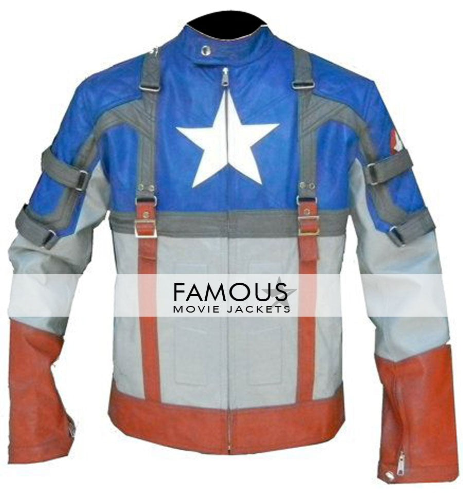 Chris Evans Captain America Jacket Costume