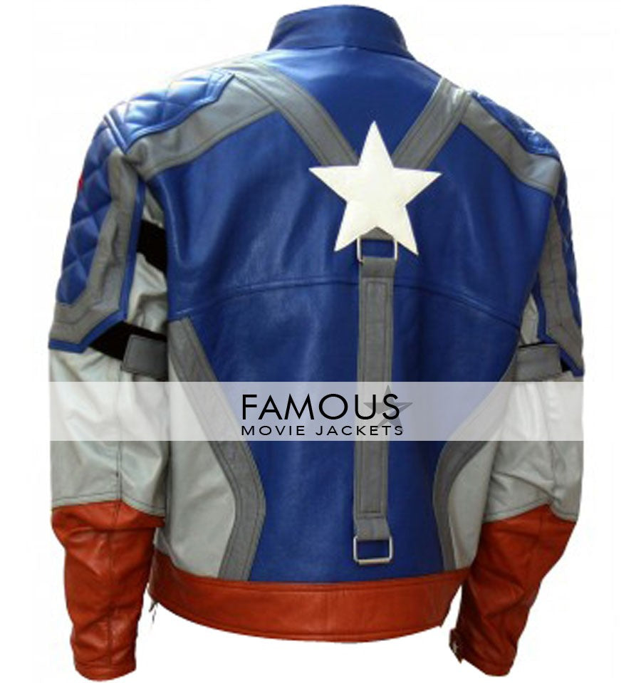 Chris Evans Captain America Jacket Costume