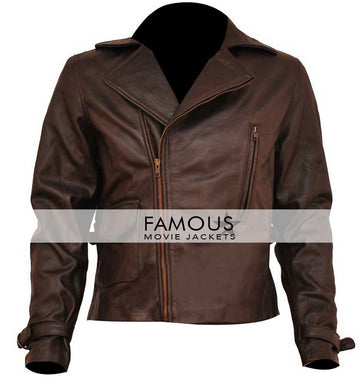 Captain America Chris Evans Brown Jacket