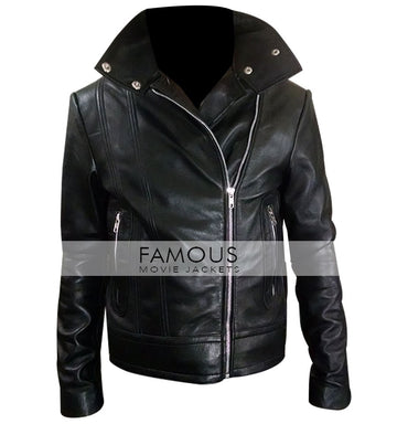 Olivia Dunham (Anna Torv) Fringe S5 Black Jacket
