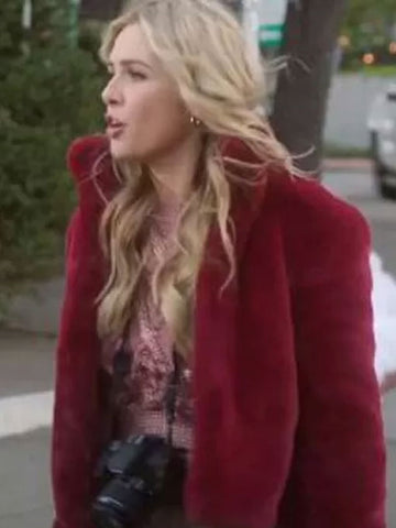 A Very Charming Christmas Town Aubrey Lang Jacket