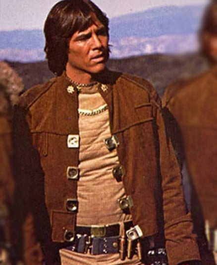 Colonial Warrior Battlestar Galactica Pilot Brown Jacket