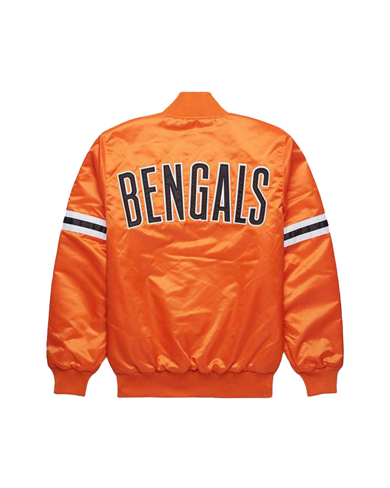 Bengals Starter Varisty Orange Jacket 1