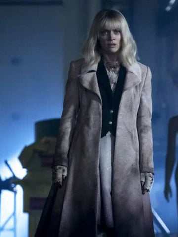 Batwoman S02 Beth Kane Suede Leather Coat