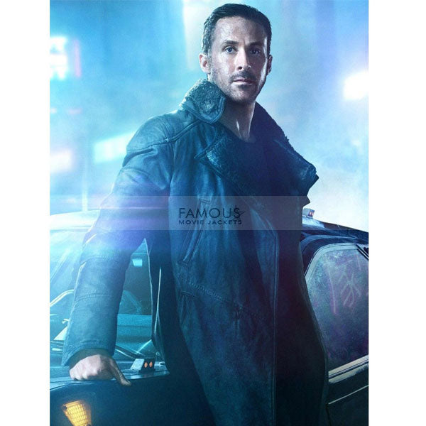 Blade Runner 2049 Ryan Gosling Officer Leather Coat