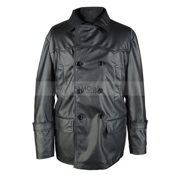 Christopher Eccleston Doctor Who Leather Coat