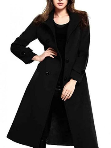 Batwoman S02 Sophie Moore Black Double-breasted Coat