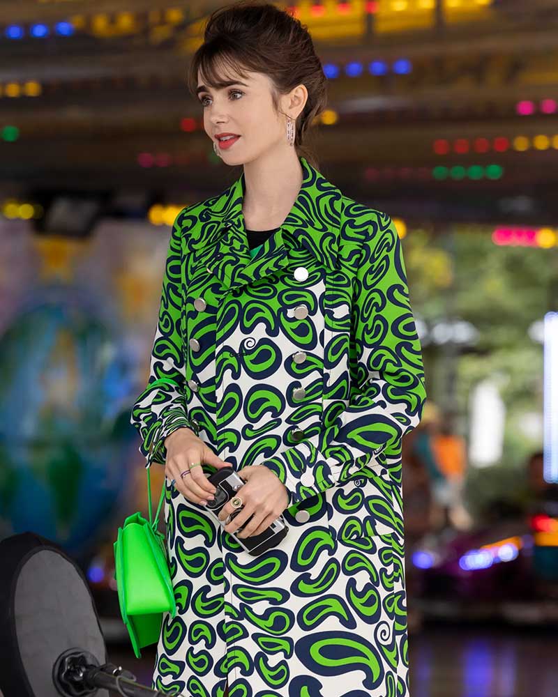 green dress emily in paris Emily In Paris Season 5 Review
