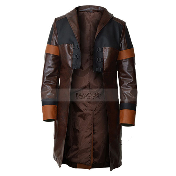 Guardians of the Galaxy Vol 2 Gamora Trench Coat