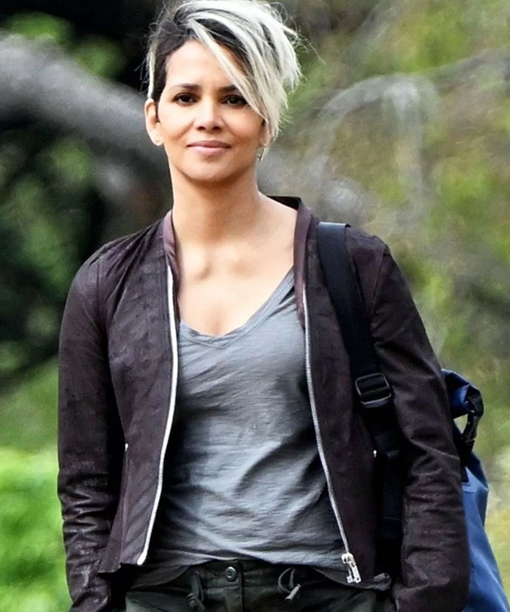 Halle Berry The Union Brown Jacket