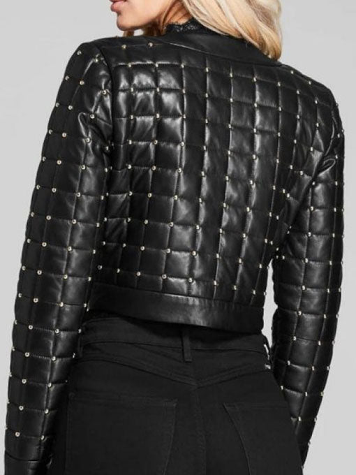 Batwoman Mary Hamilton Quilted Leather Jacket