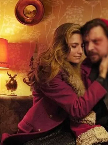 Christmas Crossfire Katja Red Coat