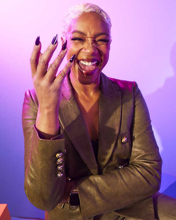 Landscape with Invisible Hand 2023 Tiffany Haddish Leather Blazer