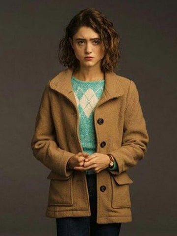 Stranger Things Season 3 Nancy Wheeler Brown Coat