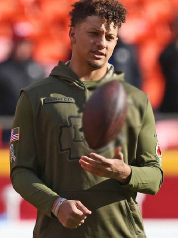 Patrick Mahomes Grey Hoodie