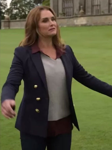 A Castle For Christmas Sophie Blue Blazer