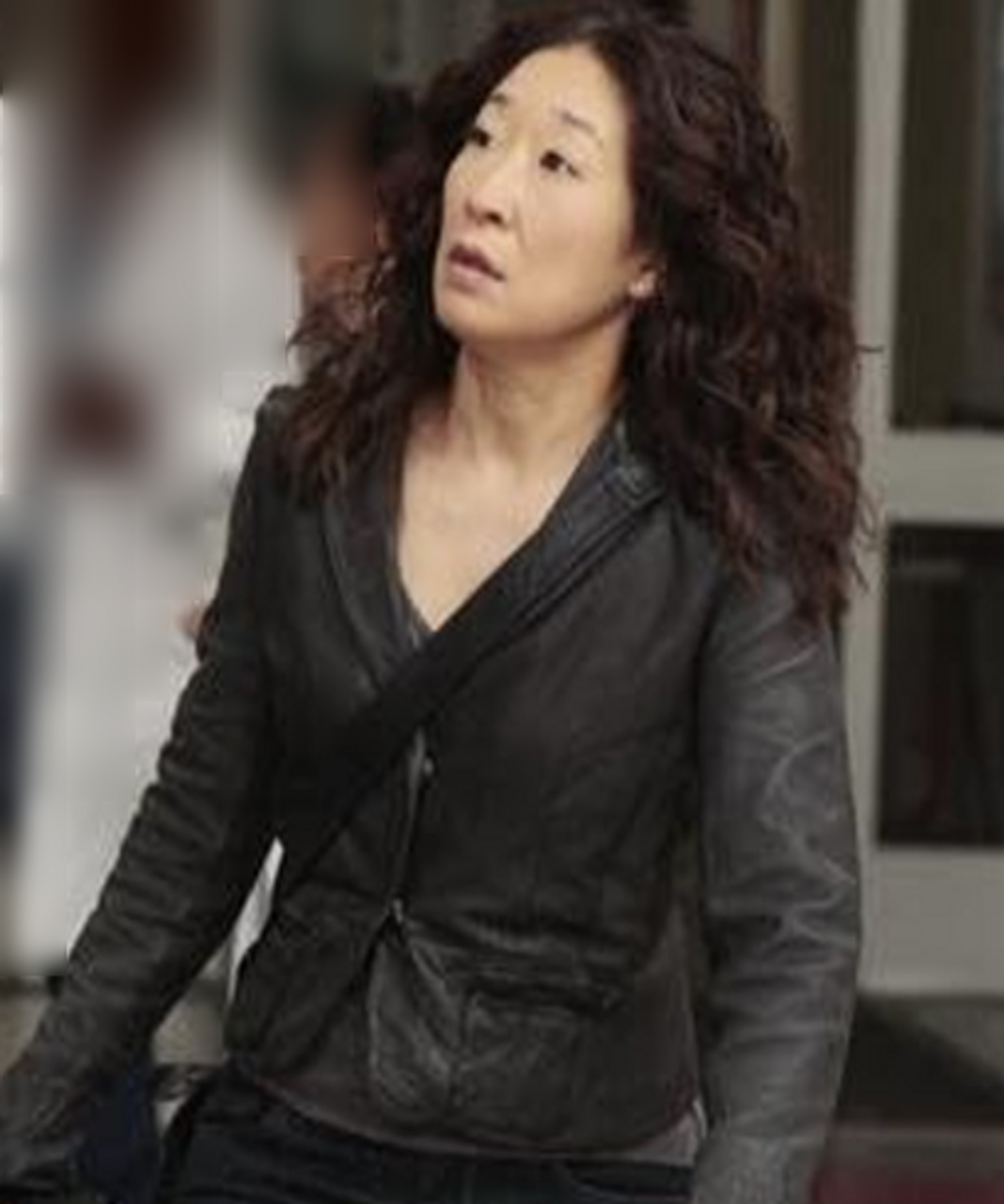 Sandra Oh Grey’s Anatomy Dr. Cristina Yang Black Jacket