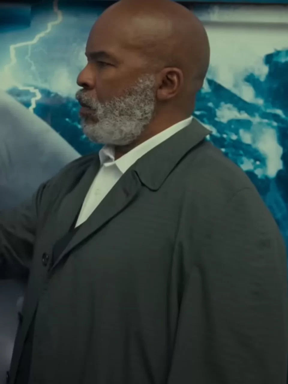 The American Society Of Magical Negroes David Alan Grier Grey Coat for men