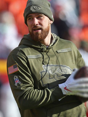 Travis Kelce Grey Hoodie