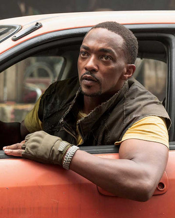 Twisted Metal 2023 Anthony Mackie Brown Vest