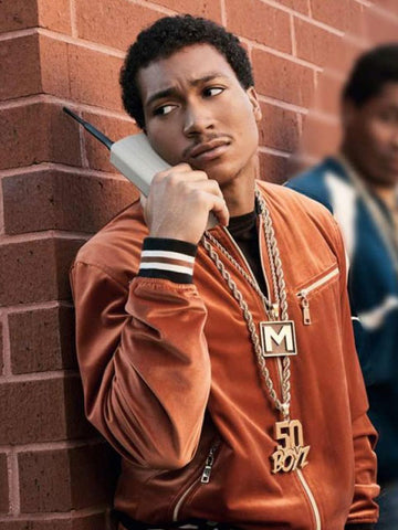 BMF Lil Meech Velvet Track Jacket