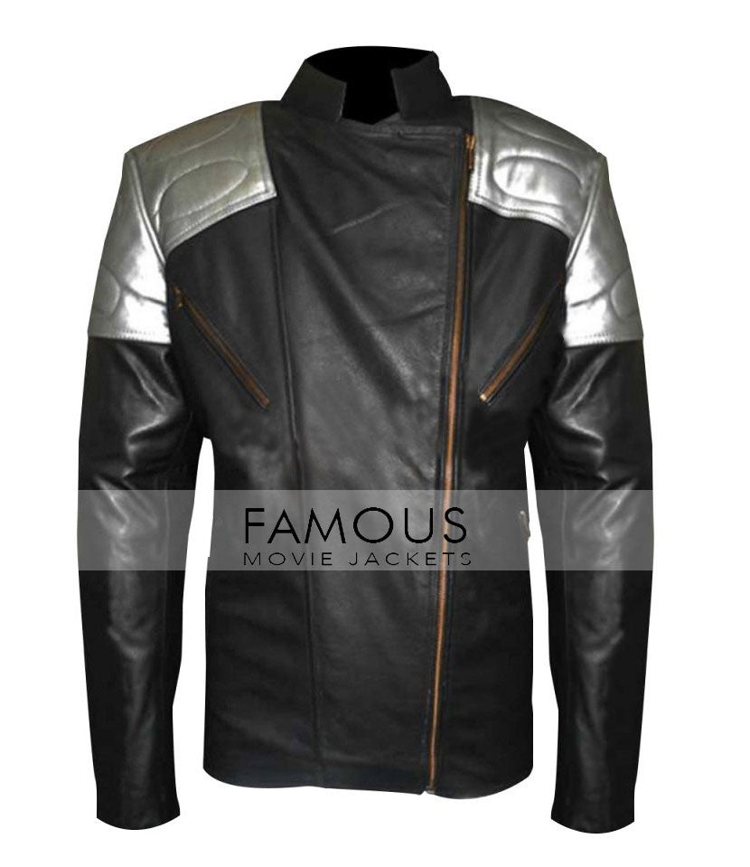 Hackers Jonny Lee Miller (Dade Murphy) Black Leather Jacket