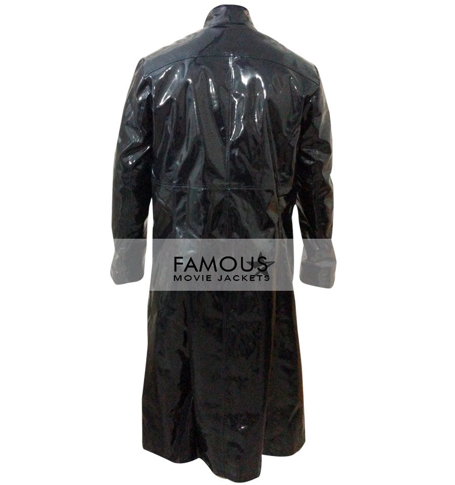 Matrix Style Matrix Reloaded Trinity Leather Coat