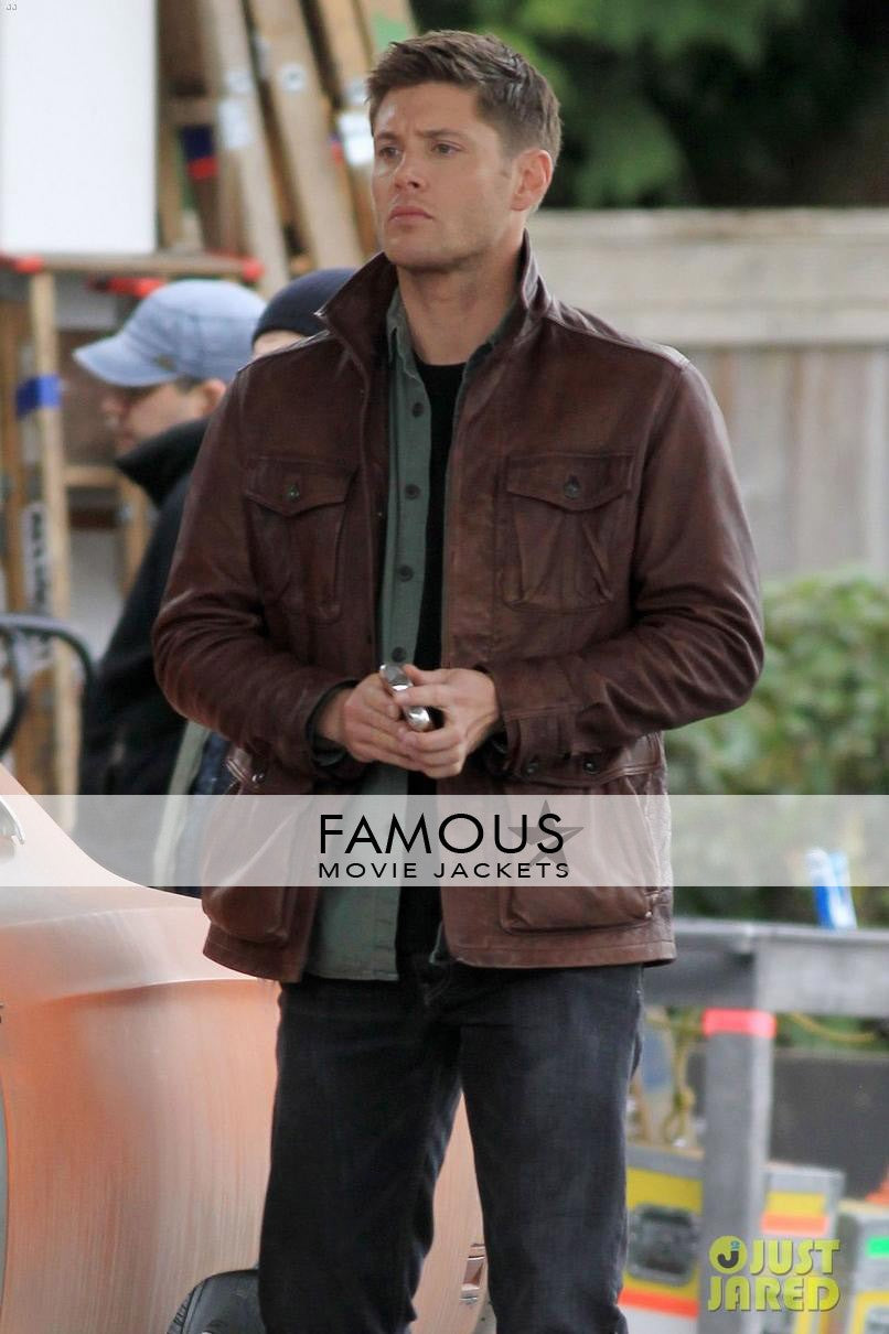 Supernatural Jensen Ackles (Dean Winchester) Brown Distressed Jacket