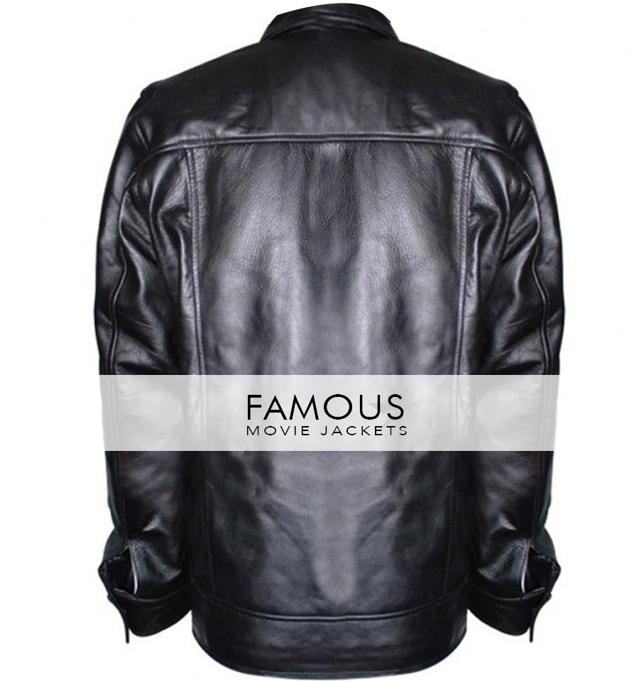American Gangster Russell Crowe Black Leather Jacket