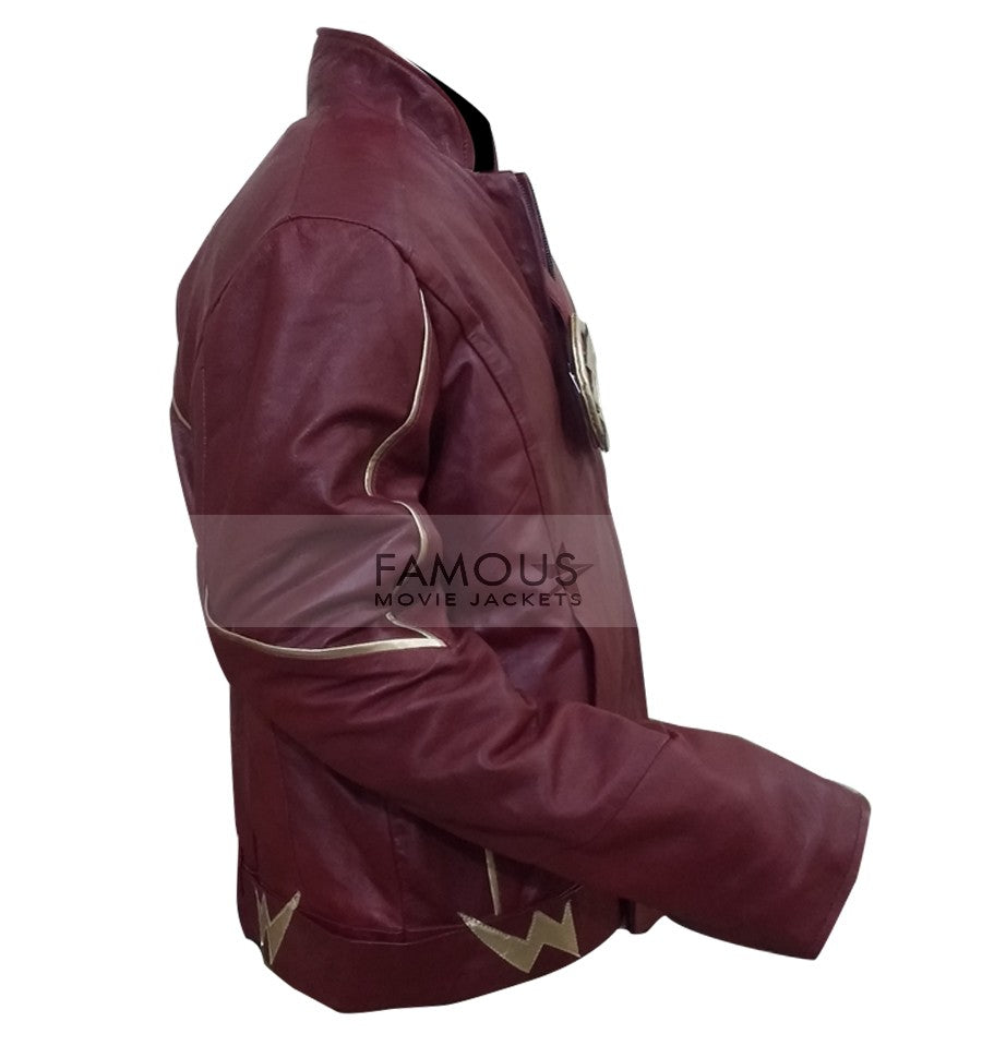 The Flash TV Show Grant Gustin Red Cosplay Jacket