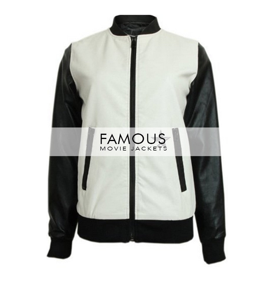Laura Vandervoort (Elena Michaels) Bitten Bomber Jacket
