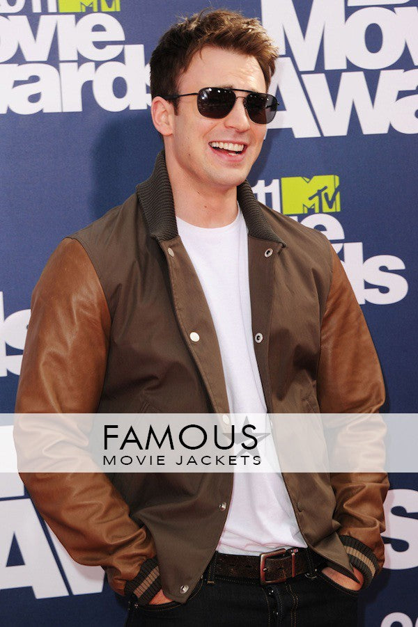 Chris Evans MTV Awards Gucci College Blouson Jacket